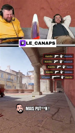 4 kills de Kair0s - ‪@BrestEsport‬ - Et il détruit son clavier 😭⌨️