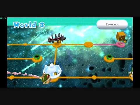 Flying Mario in Super Mario Galaxy 2