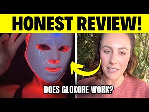 Does GLOKORE LED MASK Work? - (HONEST REVIEW!) - Glokore LED Mask Reviews - Red Light Therapy Mask