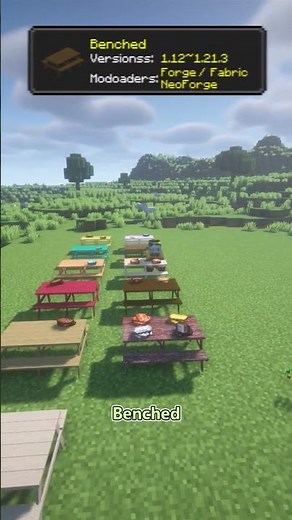 ベンチを追加するMOD　【Minecraft】　こいしのMOD紹介　part154 #minecraft　#ゆっくり実況