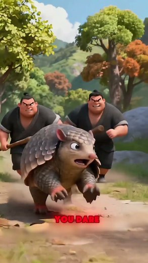 Huh? Why is there a crying pangolin in the big pit? 😳🕳️🐜#funny#funnyvideos#animation
