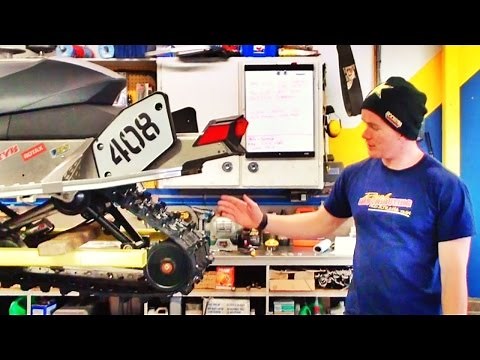 How To Stud A Snowmobile Track