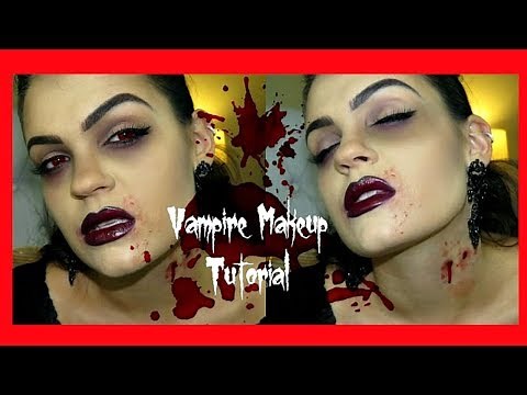 Sexy Vampire Makeup & How-to Make a Vampire Bite| #13DaysofHalloween
