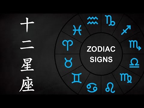 「十二星座」英文要怎麼說？| 英文星座發音精解 | Zodiac Signs