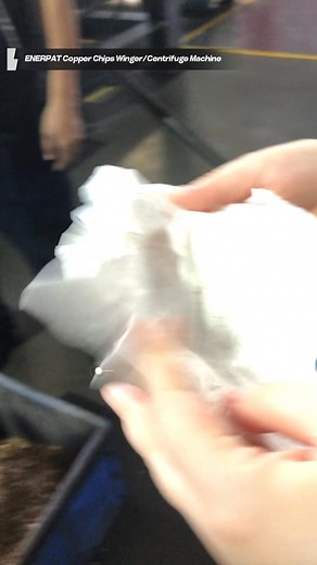 ENERPAT Copper Chips Winger/Centrifuge Machine:Get Dry Copper Chips Easily ✨ | Enerpat Official | Facebook