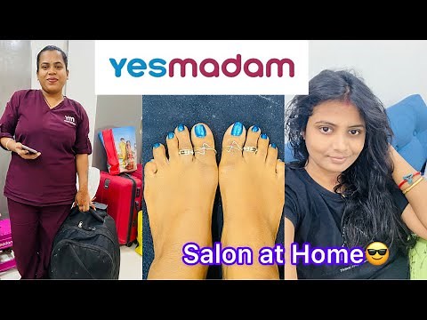 Yes madam salon service At Home | Full Review Yes Madam