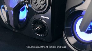 Watch Smalody 2.1 audio computer speakers with a subwoofer on Amazon Live