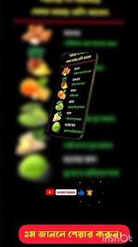পুষ্টিকর খাবার। Foods for Common Health Problems: Natural Remedies You Must Try.