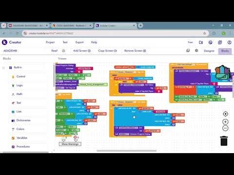 Aplikasi Data Akademik Menggunakan Kodular dan Firebase Database