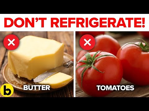 DO NOT Refrigerate These 21 Foods - Find Out Why!
