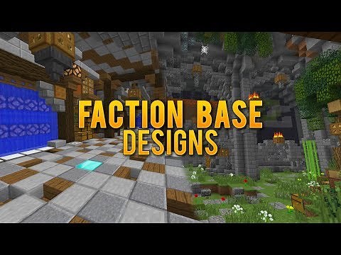 ALL MY MINECRAFT FACTION BASE DESIGNS | Downloads Included