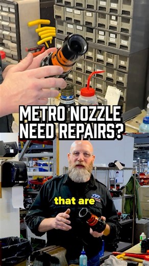 How to service a TFT Metro 1 fixed gallonage combination nozzle #firefighter