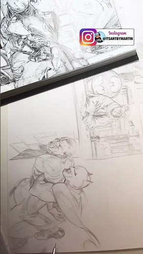 BATMAN Greg Capullo Rough Pencil Drawing Study. #Shorts