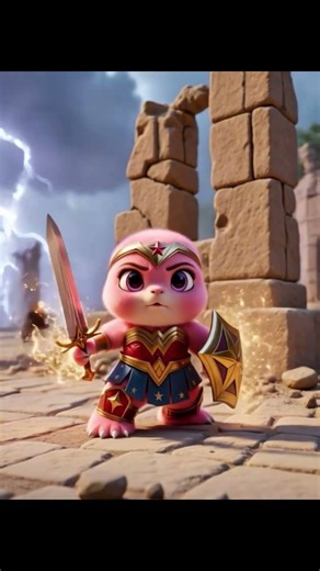 Tiny Warrior, Legendary Courage ⚔️🐢 | Tinkoru Wonder Hero Stunt