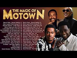 Best Motown Songs 70s 80s -- The Four Tops, Marvin Gaye, Jackson 5, Al Green, Stevie Wonder and more