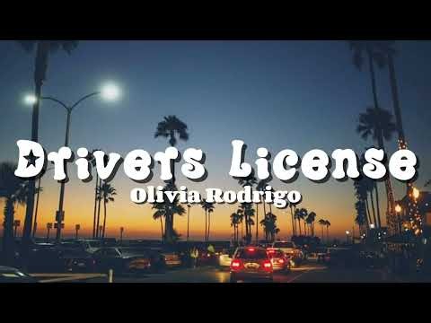 Olivia Rodrigo - Drivers License (Lyrics)