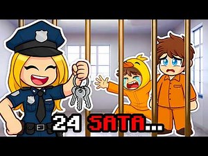 Zarobila Sam Drugare 24h u ZATVORU u Brookhaven!