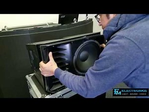 Abriendo Bocina Lineal QSC KLA12