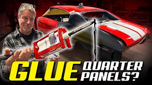 225K views · 2.9K reactions | Can You GLUE a Quarter Panel On Instead of Welding It? | Studio Hotrods | Facebook