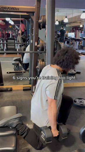 6 SIGNS YOU'RE TRAINING TOO LIGHT (AND Killing Your Gains) If you want to build muscle, you need to give your body a reason to grow. Here's how to tell if you're training like a warm-up, not a workout: 1. You're not even breaking a sweat If you breeze through sets without effort, you're not pushing hard enough. Muscle growth demands physical stress-and sweat is a sign your body is being challenged, especially during heavy lifts. Tip: Make your working sets count. If your hoodie's still dry by th