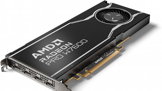 AMD Pumps Up Workstation Graphics Lineup With Radeon Pro W7600, W7500 Cards