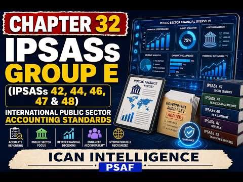 IPSAS Group E Explained: Standards 42, 44, 46, 47 & 48 | Public Sector Accounting Chapter 32