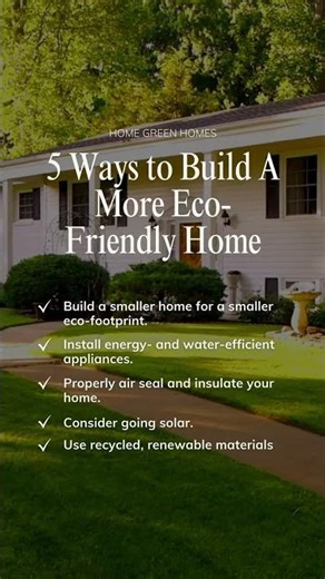 Making An Eco-Friendly Home