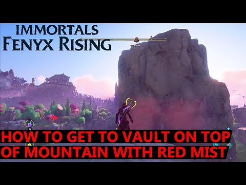 Immortals Fenyx Rising - How to Reach Vault Surrounded by Red Cloud Mist - Valley of Eternal Spring