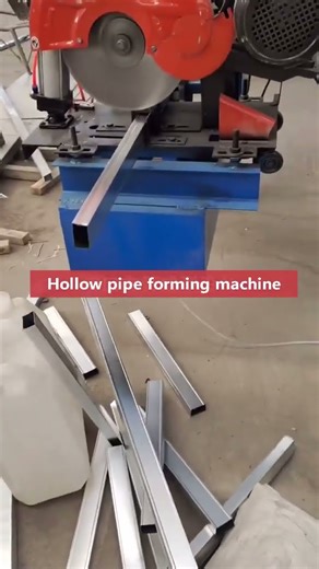 zinc hollow pipe forming machine #machine /square tube roll forming machine