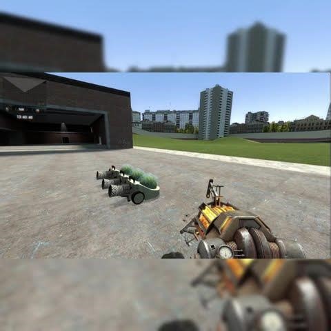 Garry's Mod Portable Watermelon Cooler Getting Ready To Fly #shorts #fyp #fy #fypage #fypviral #gmod