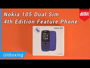 Nokia 105 Dual Sim 4th Edition Feature Phone Unboxing