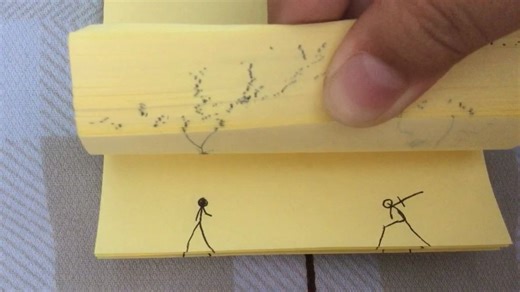 火柴人原创手翻画教程