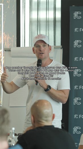 ✍️ Comment “BREAKEVEN” and we’ll send you our breakeven point calculator. Breakeven point is the number we always ask owners about first, because if you don’t know it, everything else feels heavier than it needs to. It’s the exact weekly revenue your business needs just to cover costs, and when it’s unclear, even good weeks still feel tight. Once we lock that number in, decisions get simpler, pressure drops, and profit stops feeling like a mystery.å | Foodie Coaches