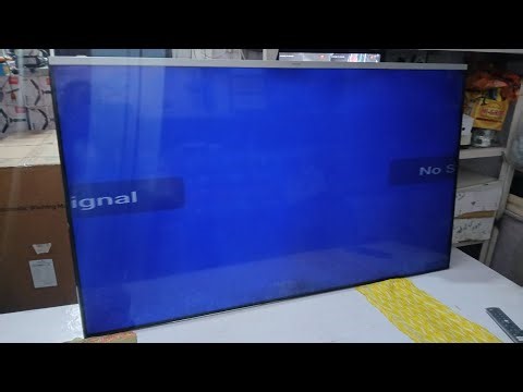 55inch led tv double display problem solve