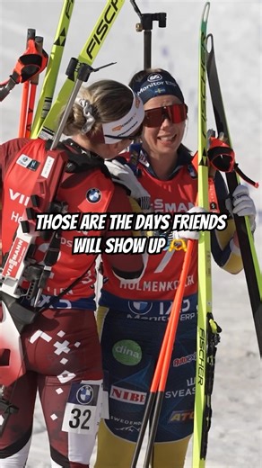 🫶 not every day it’s rainbows and butterflies, but the #biathlonfamily will be there no matter 🫶