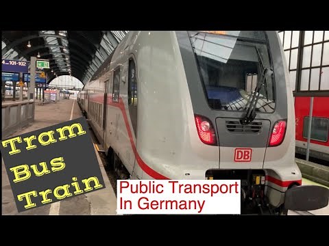How to | Public Transportation in Germany | Bus, Tram, Train