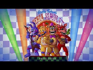 Freddy Fazbear's Pizzeria Simulator Main Theme Soundtrack (OST) | 1 HOUR