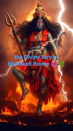 the Divine fury of mahakali theme 🌺 #mahakali #theme #divine #power #spirituality