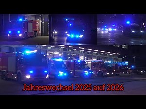 [Ausnahmezustand an Silvester in München] Zahlreiche Einsatzfahren von BF, FF, Polizei & Rettung!