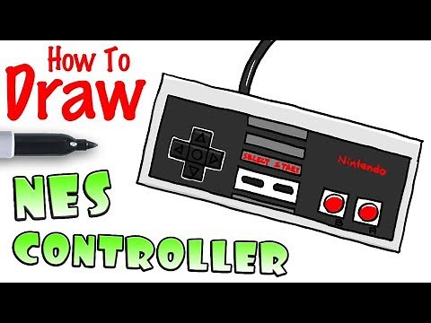How to Draw the NES Controller