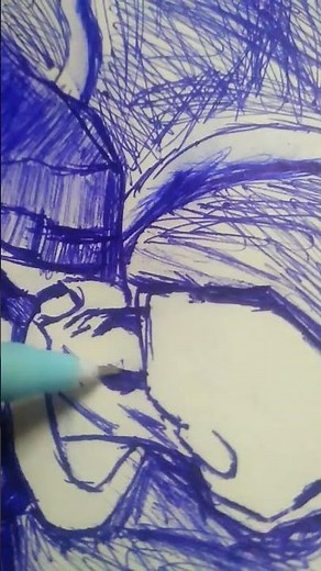 slender man pen 🖋 sketch☠️