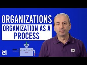 Organizations as Processes: Understanding an Organization as a Set of Processes