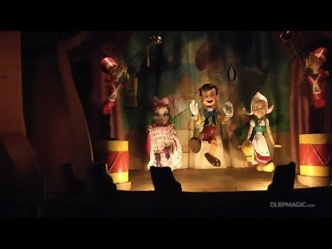Les Voyages de Pinocchio - Disneyland Paris HD Complete Ridethrough