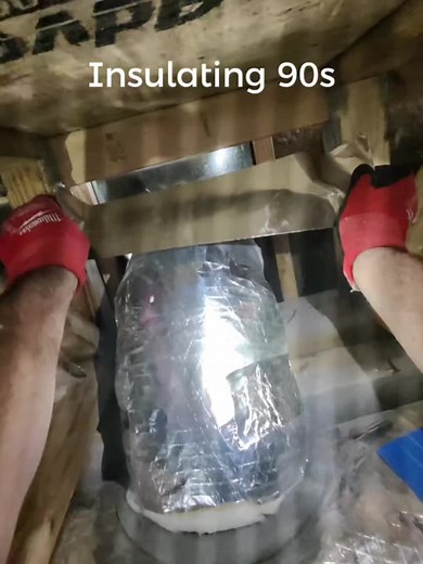 Insulate 90 Degree Elbows for HVAC Efficiency