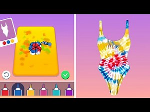 Tie Dye - All Levels Gameplay Android, iOS