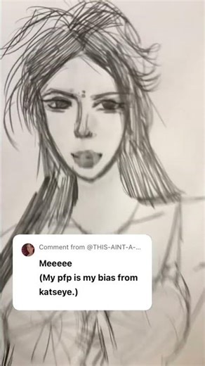 Day2 part2 of drawing what I think ppl look like based off their pfp(for ts one I js did Lara)