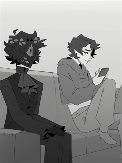 when you forget your housemate is an alien(?) sometimes...#animaticmeme #artmeme #animatic #artistoftiktok #oc #originalcharacter #MaladyUnseen