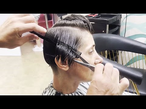 AMAZING HAIRCUT - BOB TO SHORT UNDERCUT PIXIE CUT