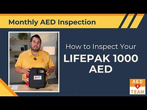 LIFEPAK 1000 AED | Inspection Guide