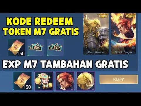 FREE M7 TOKEN REDEEM CODE! FREE PRIME SKIN! FREE ADDITIONAL M7 EXP! MLBB PROFIT PARTY